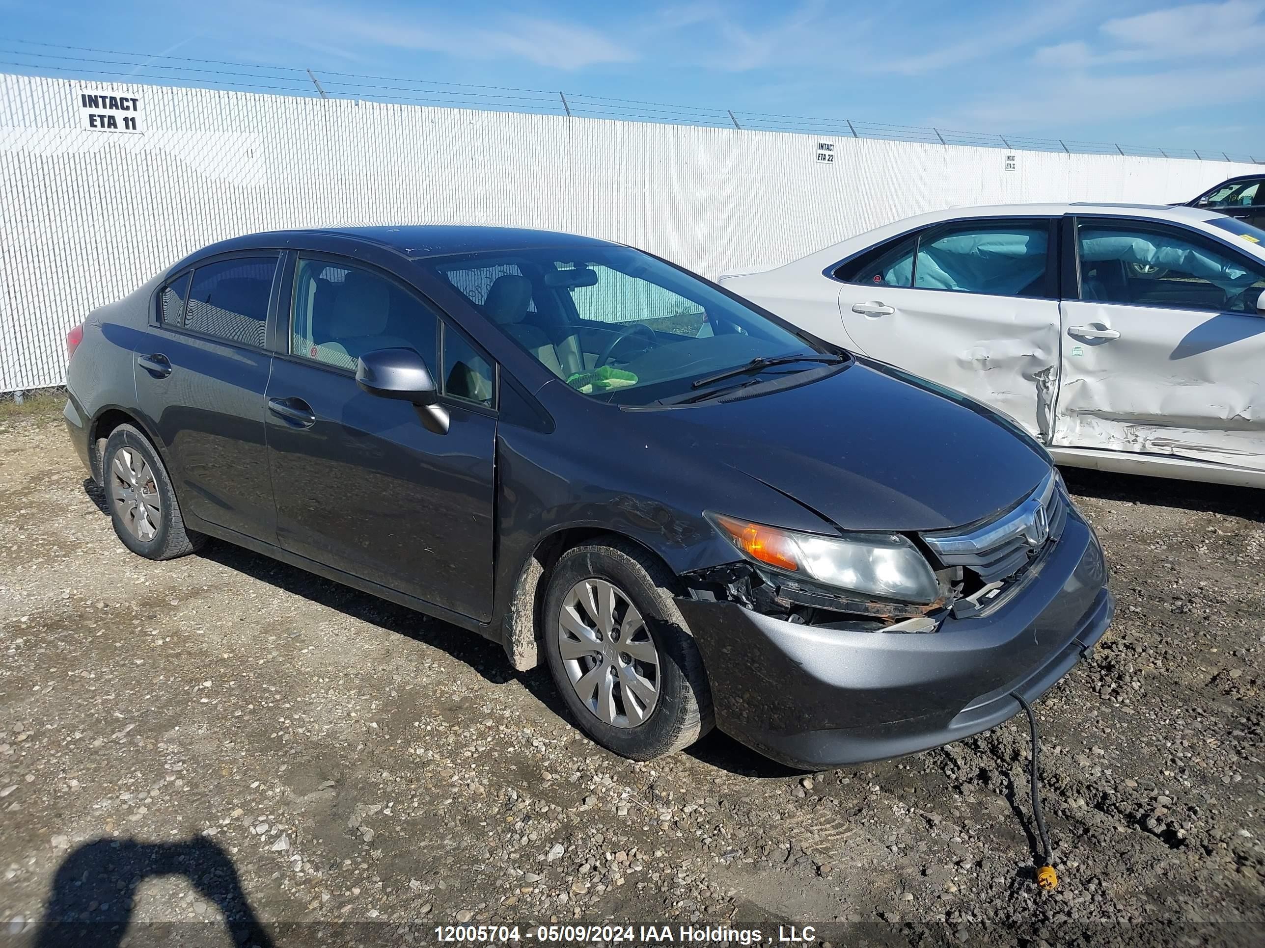 HONDA CIVIC 2012 2hgfb2f4xch056846