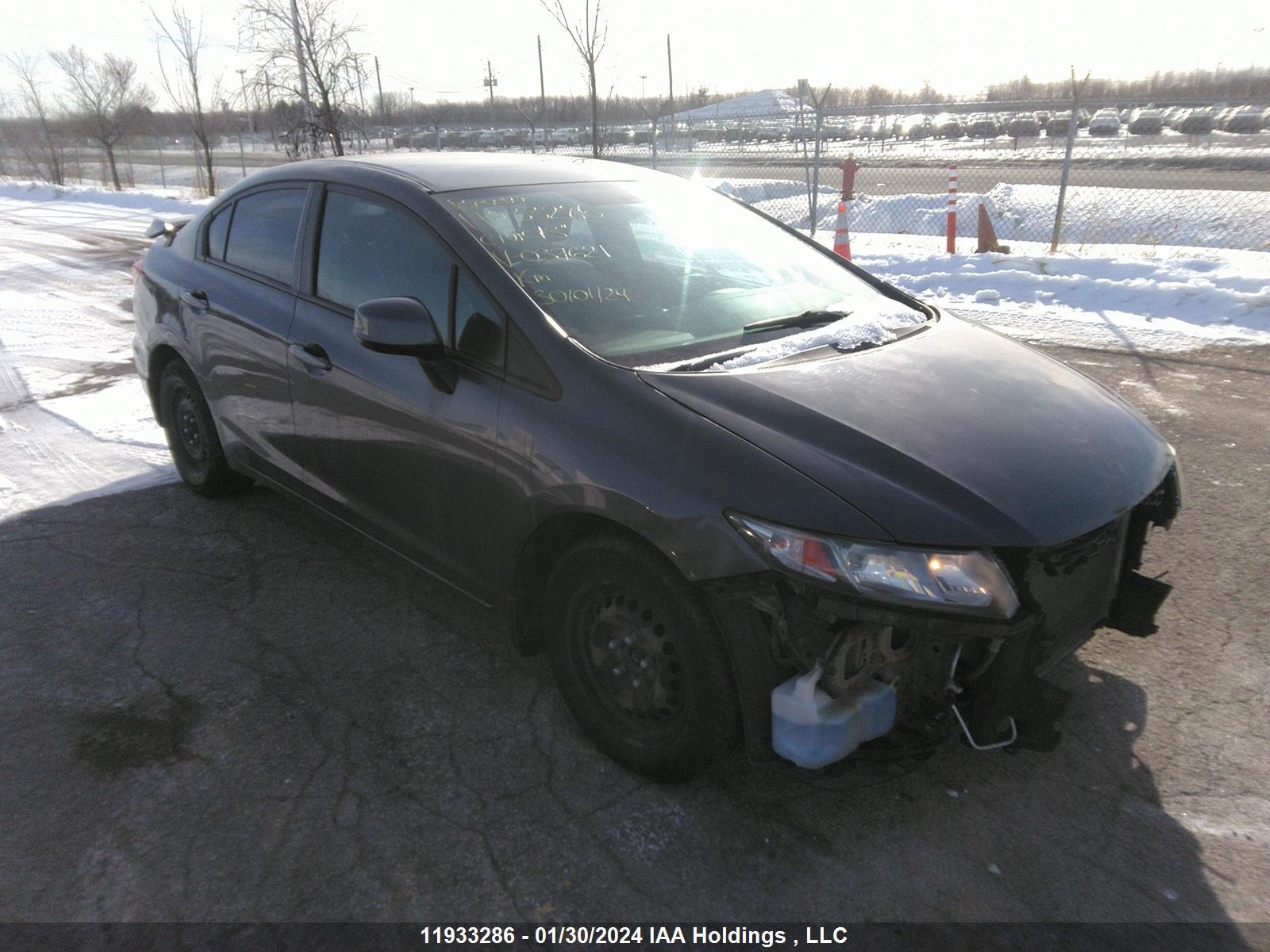 HONDA CIVIC 2013 2hgfb2f4xdh037621