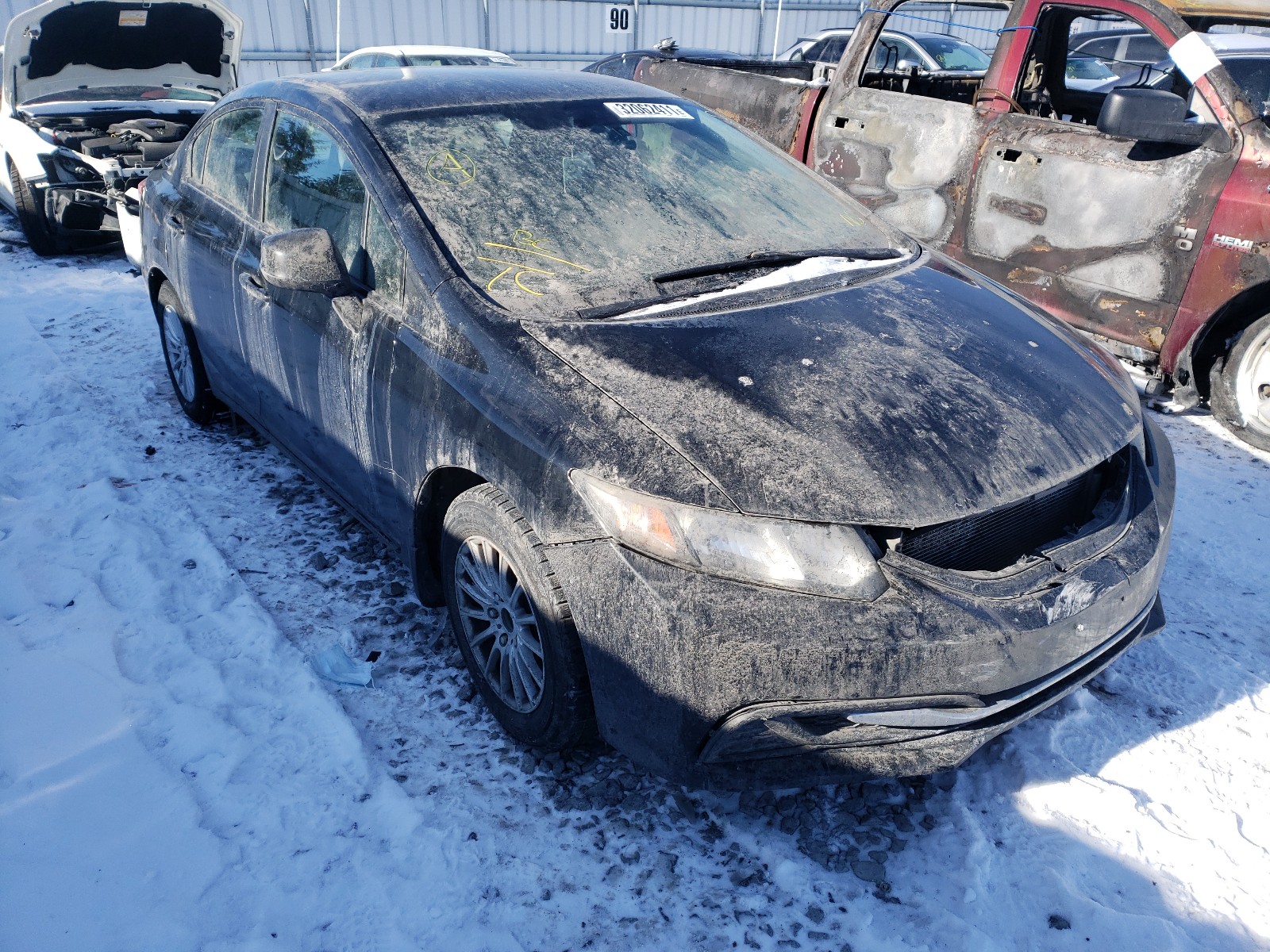 HONDA CIVIC LX 2013 2hgfb2f4xdh045217