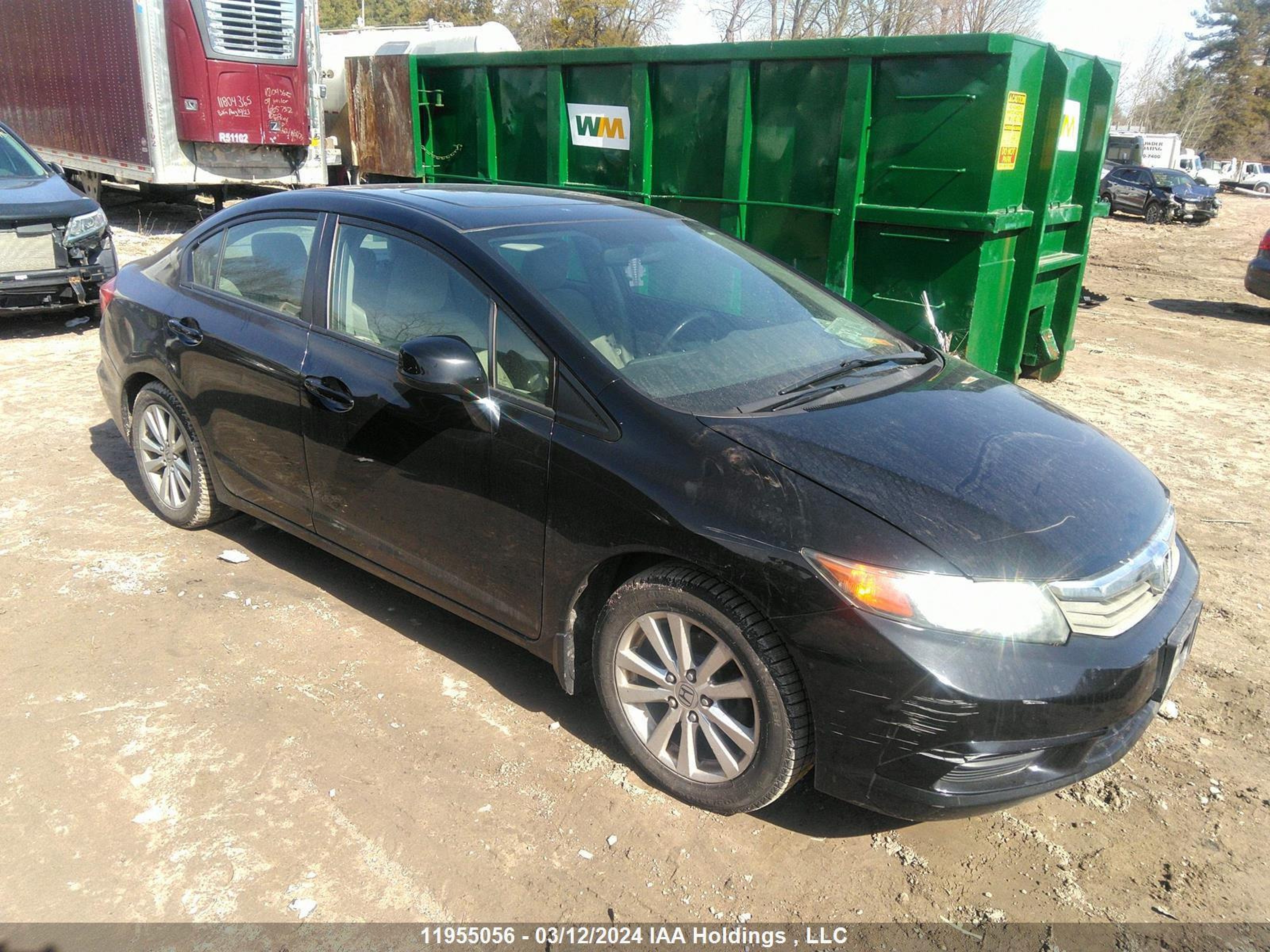 HONDA CIVIC 2012 2hgfb2f50ch011052