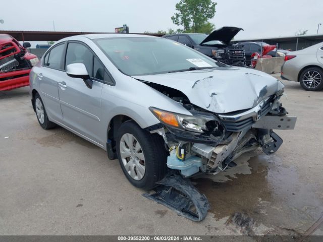 HONDA CIVIC 2012 2hgfb2f50ch324182