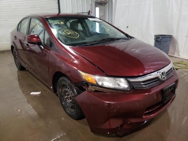 HONDA CIVIC LX 2012 2hgfb2f50ch544129