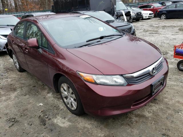 HONDA CIVIC LX 2012 2hgfb2f50ch564994