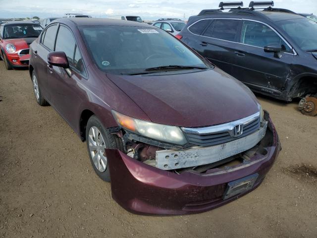 HONDA CIVIC LX 2012 2hgfb2f50ch567975