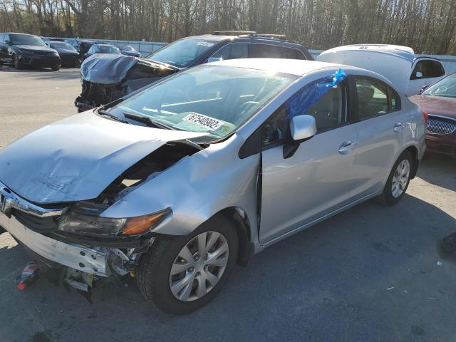 HONDA CIVIC LX 2012 2hgfb2f50ch574702