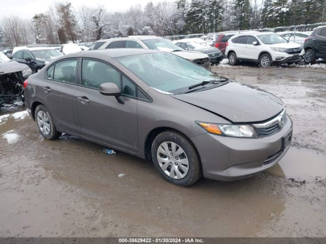 HONDA CIVIC 2012 2hgfb2f50ch579527