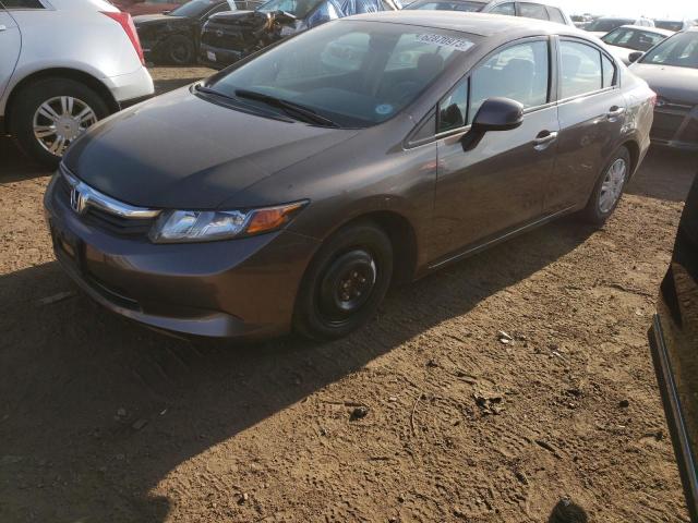 HONDA CIVIC LX 2012 2hgfb2f50ch579799