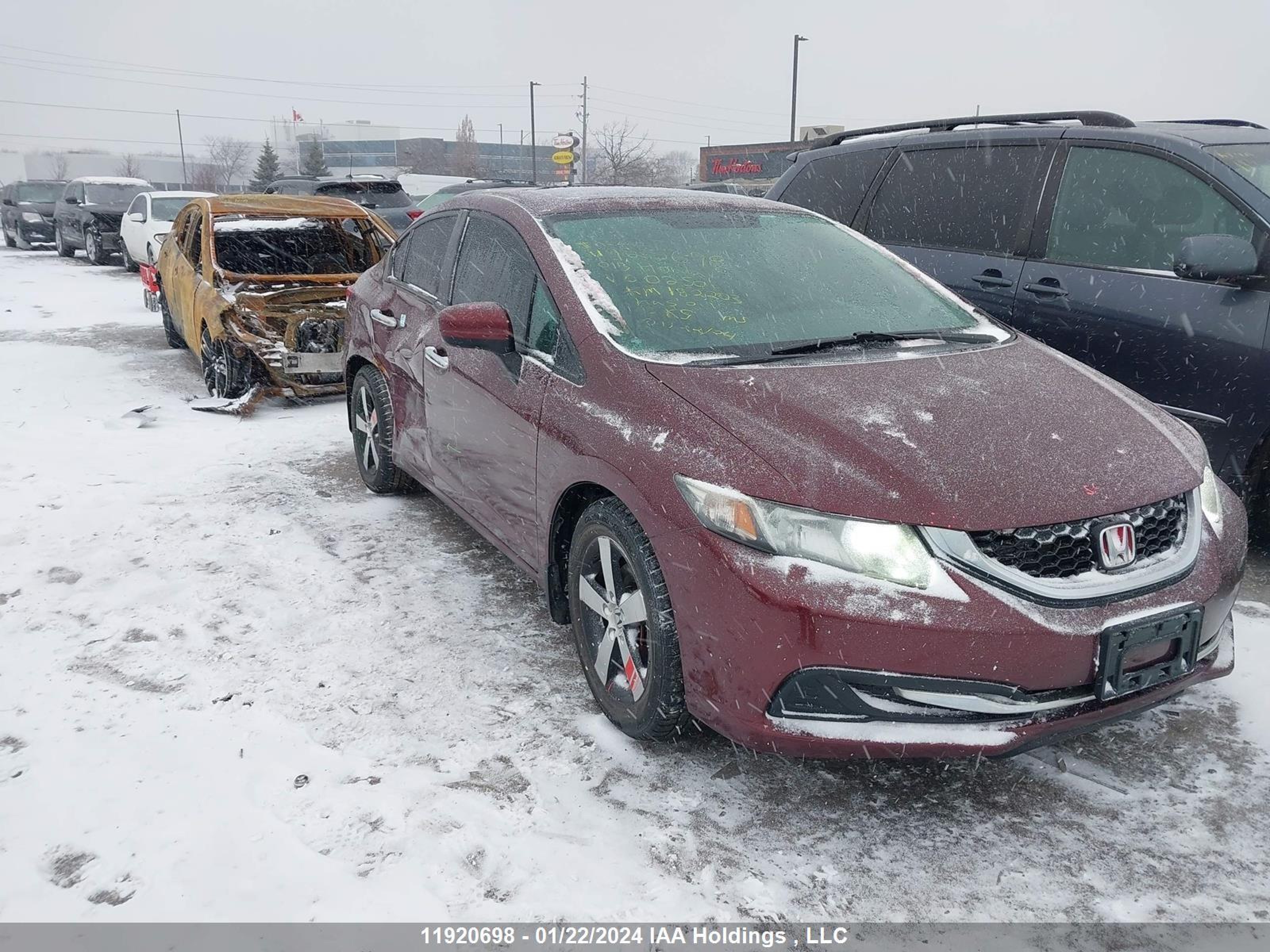 HONDA CIVIC 2013 2hgfb2f50dh002501