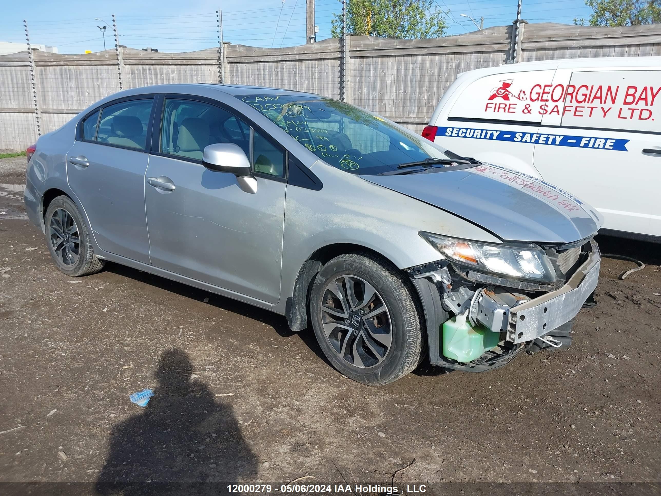 HONDA CIVIC 2013 2hgfb2f50dh033649