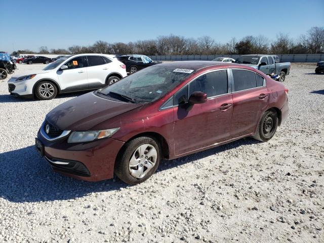 HONDA CIVIC LX 2013 2hgfb2f50dh576659