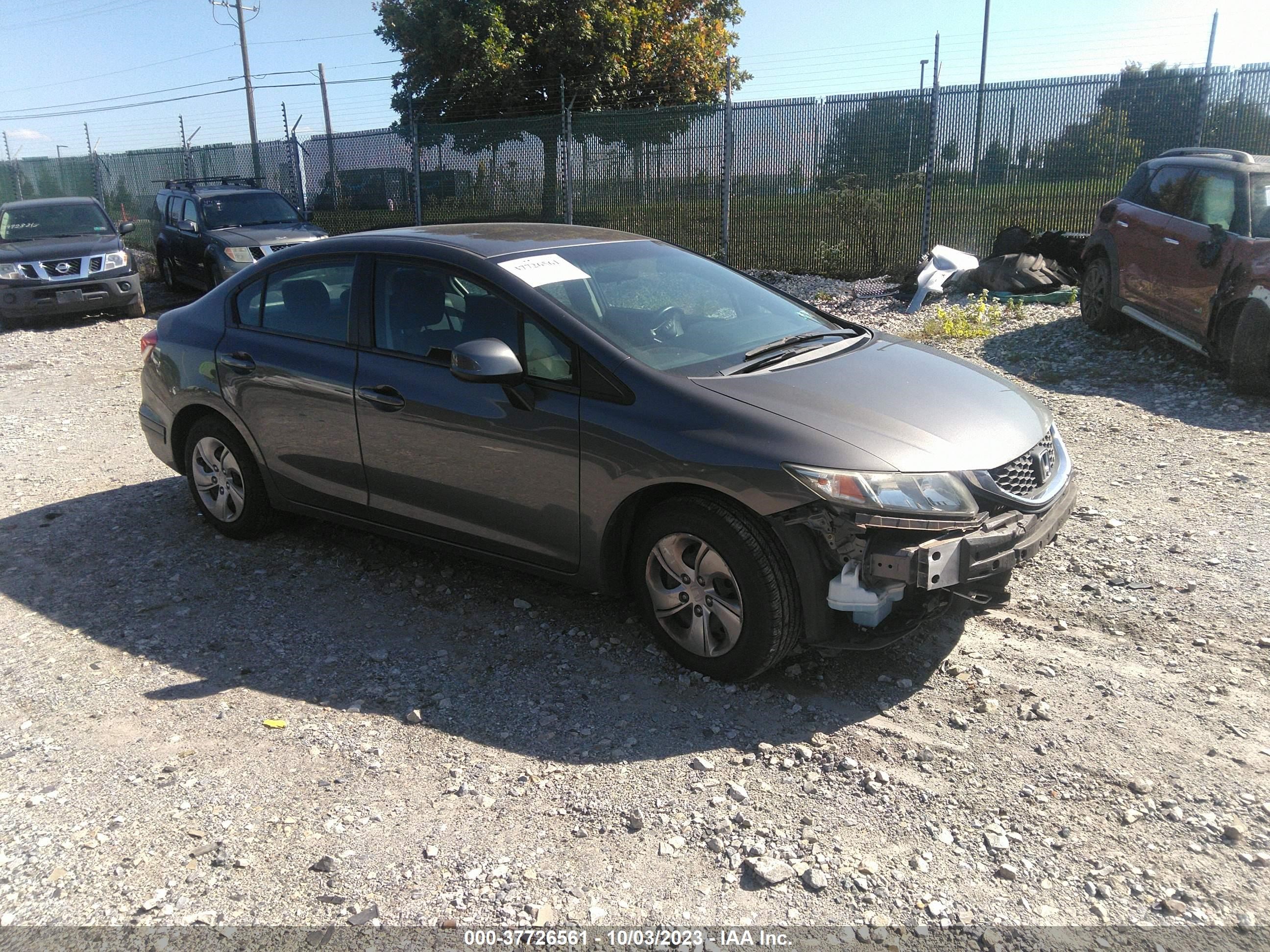 HONDA CIVIC 2013 2hgfb2f50dh592005