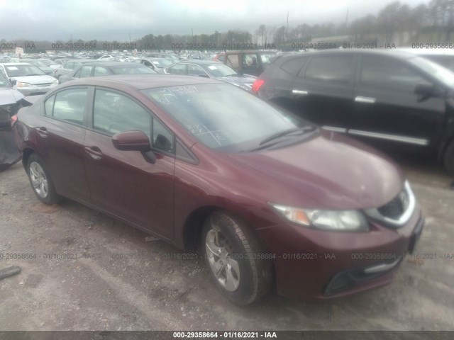 HONDA CIVIC SEDAN 2014 2hgfb2f50eh510503