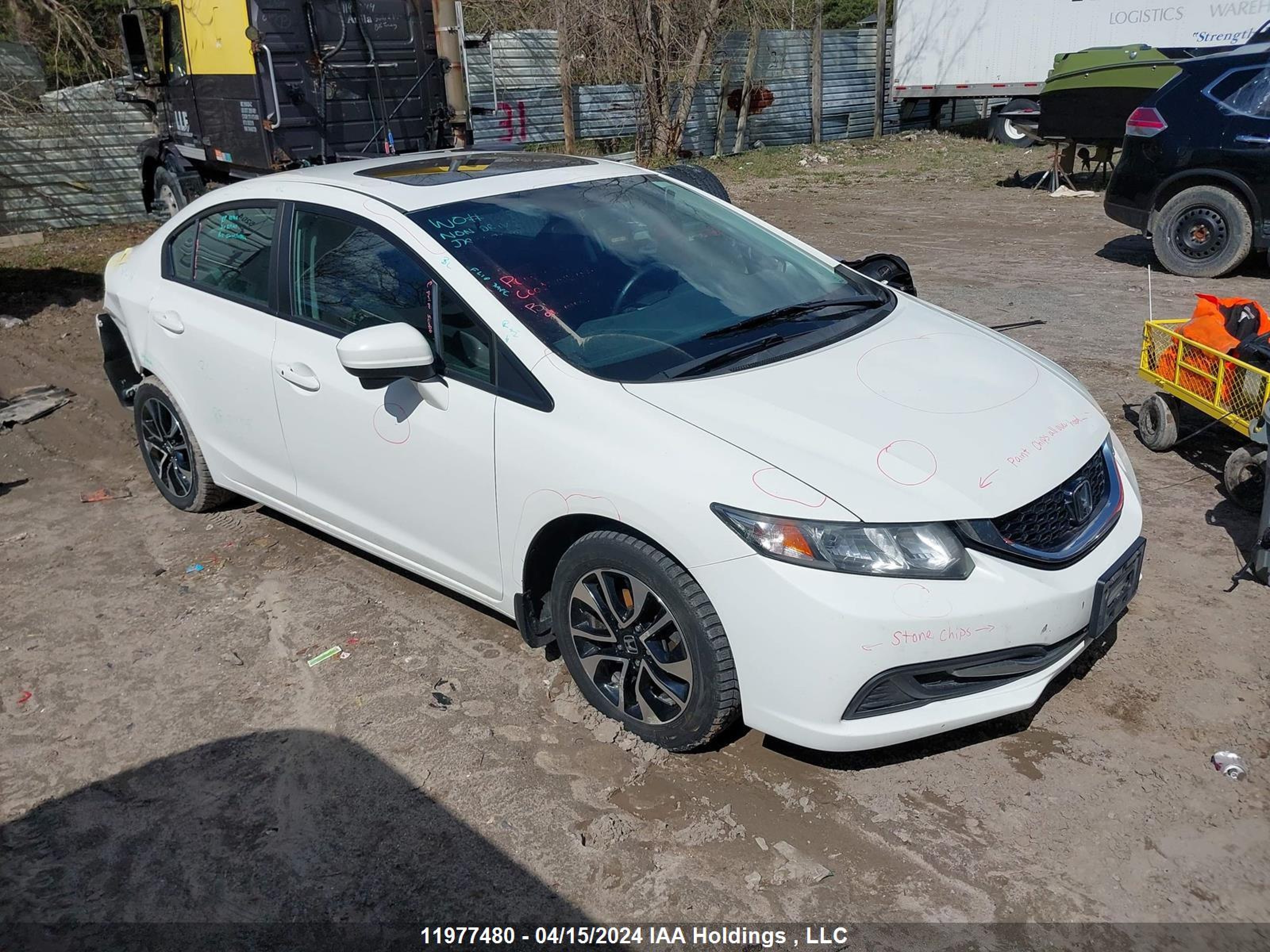 HONDA CIVIC 2015 2hgfb2f50fh011668