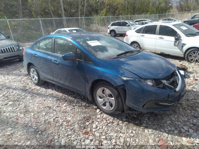 HONDA CIVIC SEDAN 2015 2hgfb2f50fh541087