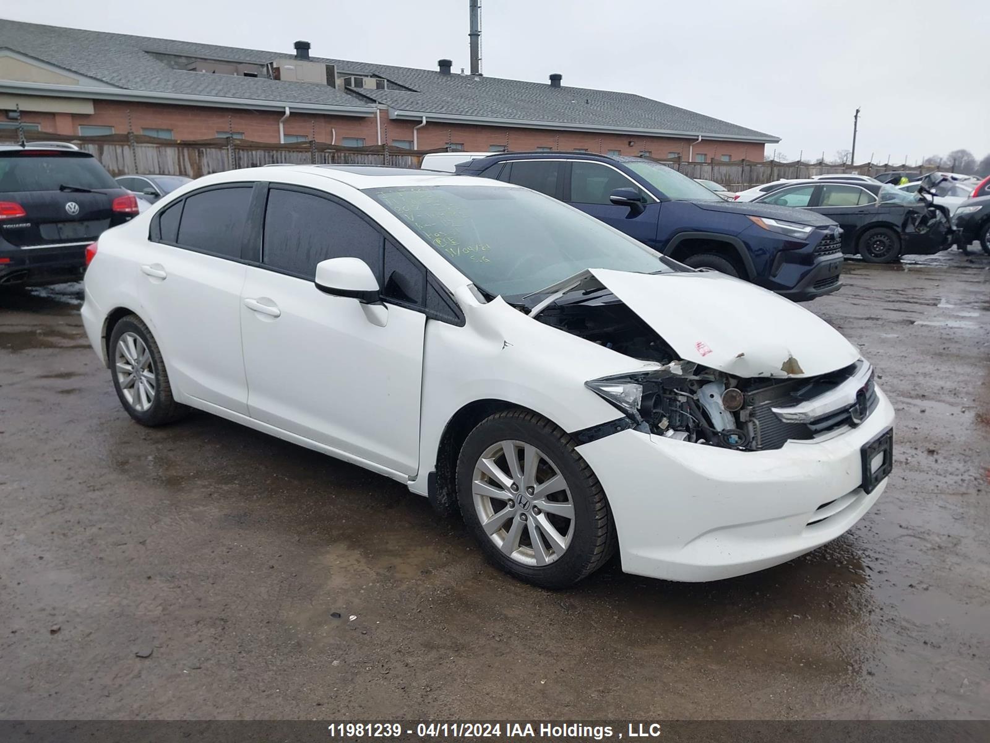 HONDA CIVIC 2012 2hgfb2f51ch109362