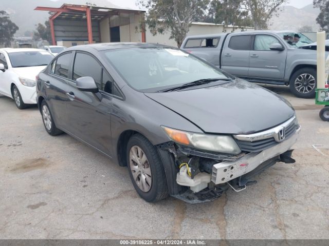 HONDA CIVIC 2012 2hgfb2f51ch332548