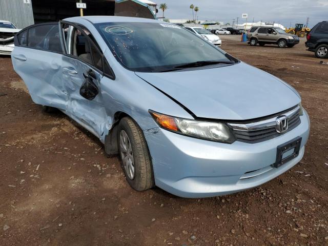 HONDA CIVIC LX 2012 2hgfb2f51ch527985