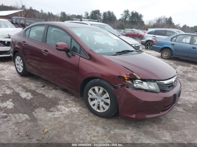 HONDA CIVIC 2012 2hgfb2f51ch537934