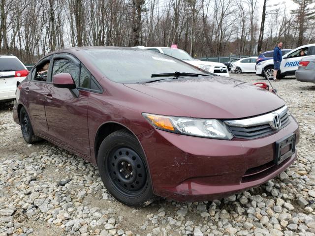 HONDA CIVIC LX 2012 2hgfb2f51ch542471