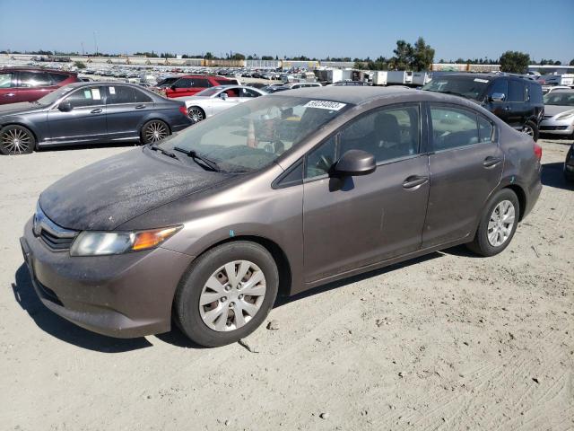 HONDA CIVIC LX 2012 2hgfb2f51ch560310