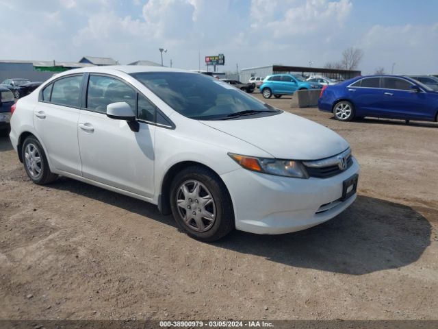 HONDA CIVIC 2012 2hgfb2f51ch569492