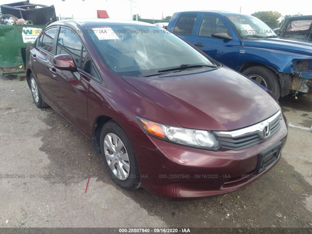 HONDA CIVIC SDN 2012 2hgfb2f51ch571906