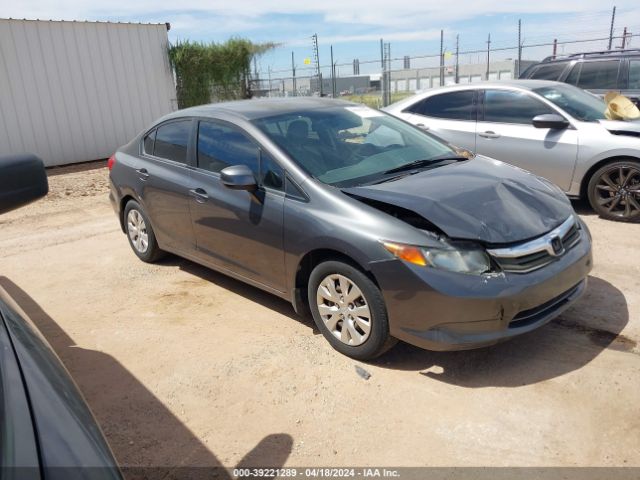 HONDA CIVIC 2012 2hgfb2f51ch581674