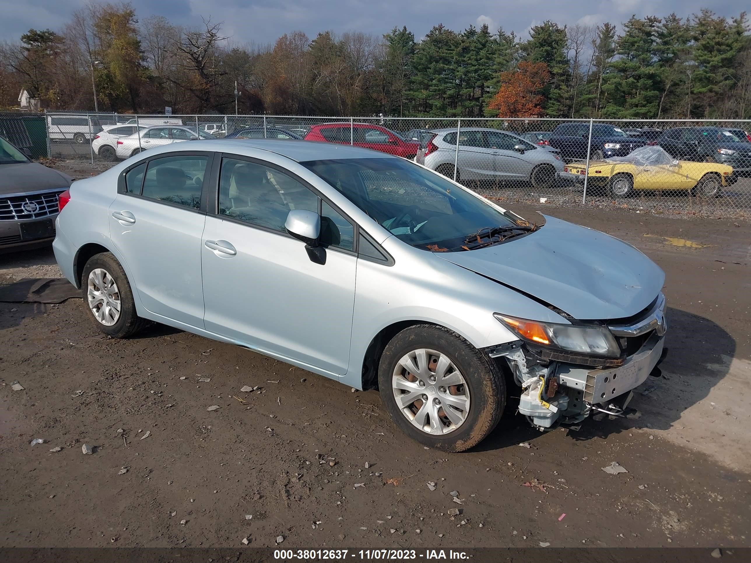 HONDA CIVIC 2012 2hgfb2f51ch589810