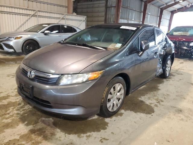 HONDA CIVIC LX 2012 2hgfb2f51ch595445