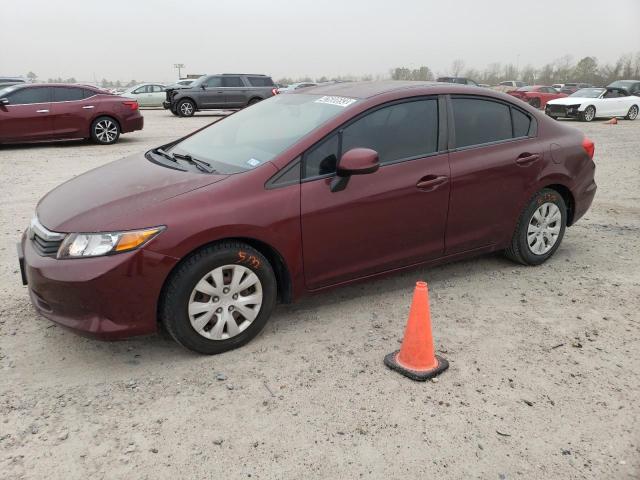 HONDA CIVIC LX 2012 2hgfb2f51ch603589