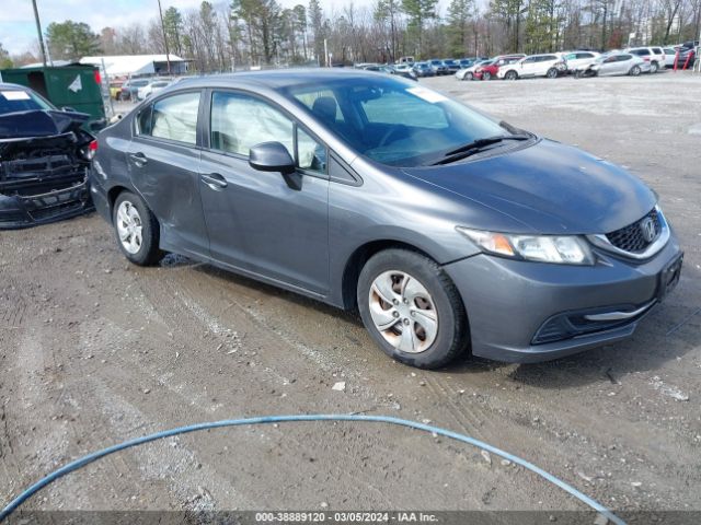 HONDA CIVIC 2013 2hgfb2f51dh302306