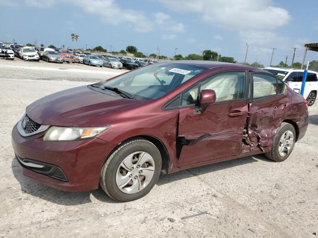 HONDA CIVIC LX 2013 2hgfb2f51dh509553