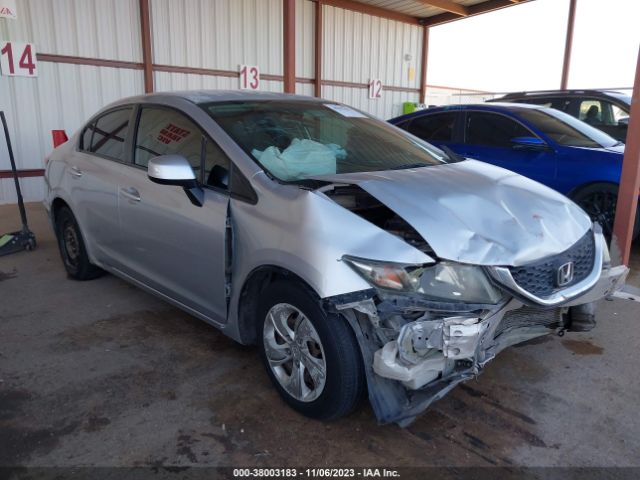 HONDA CIVIC 2013 2hgfb2f51dh566643