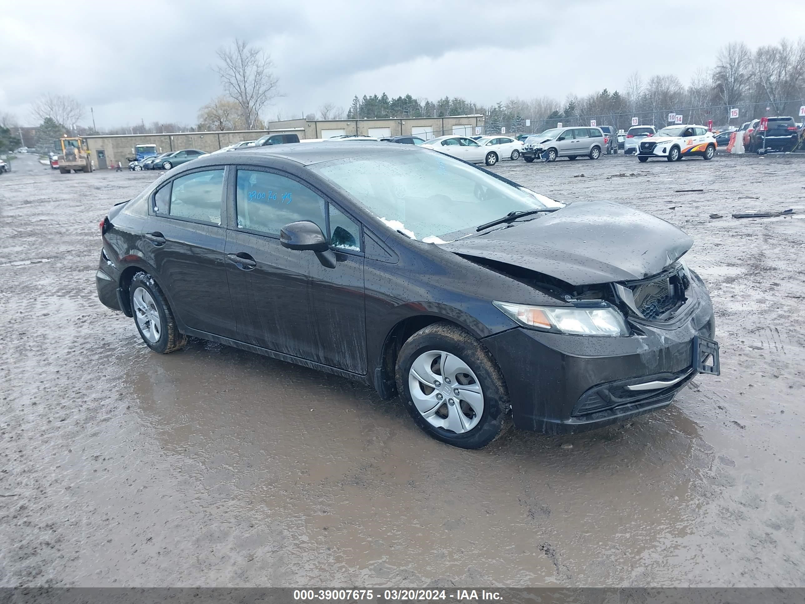 HONDA CIVIC 2013 2hgfb2f51dh588237