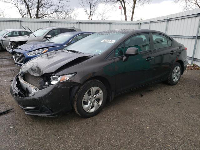 HONDA CIVIC LX 2013 2hgfb2f51dh588268