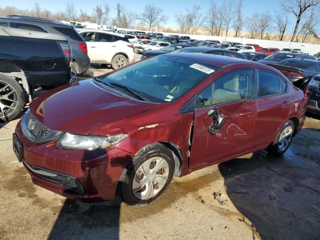 HONDA CIVIC 2013 2hgfb2f51dh588352