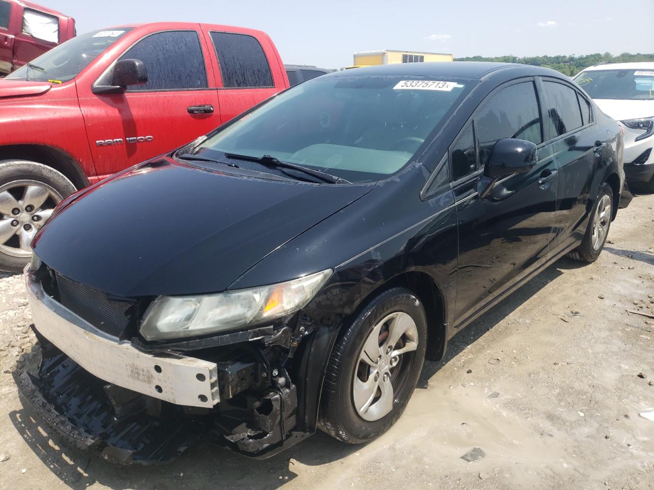 HONDA CIVIC 2013 2hgfb2f51dh596774