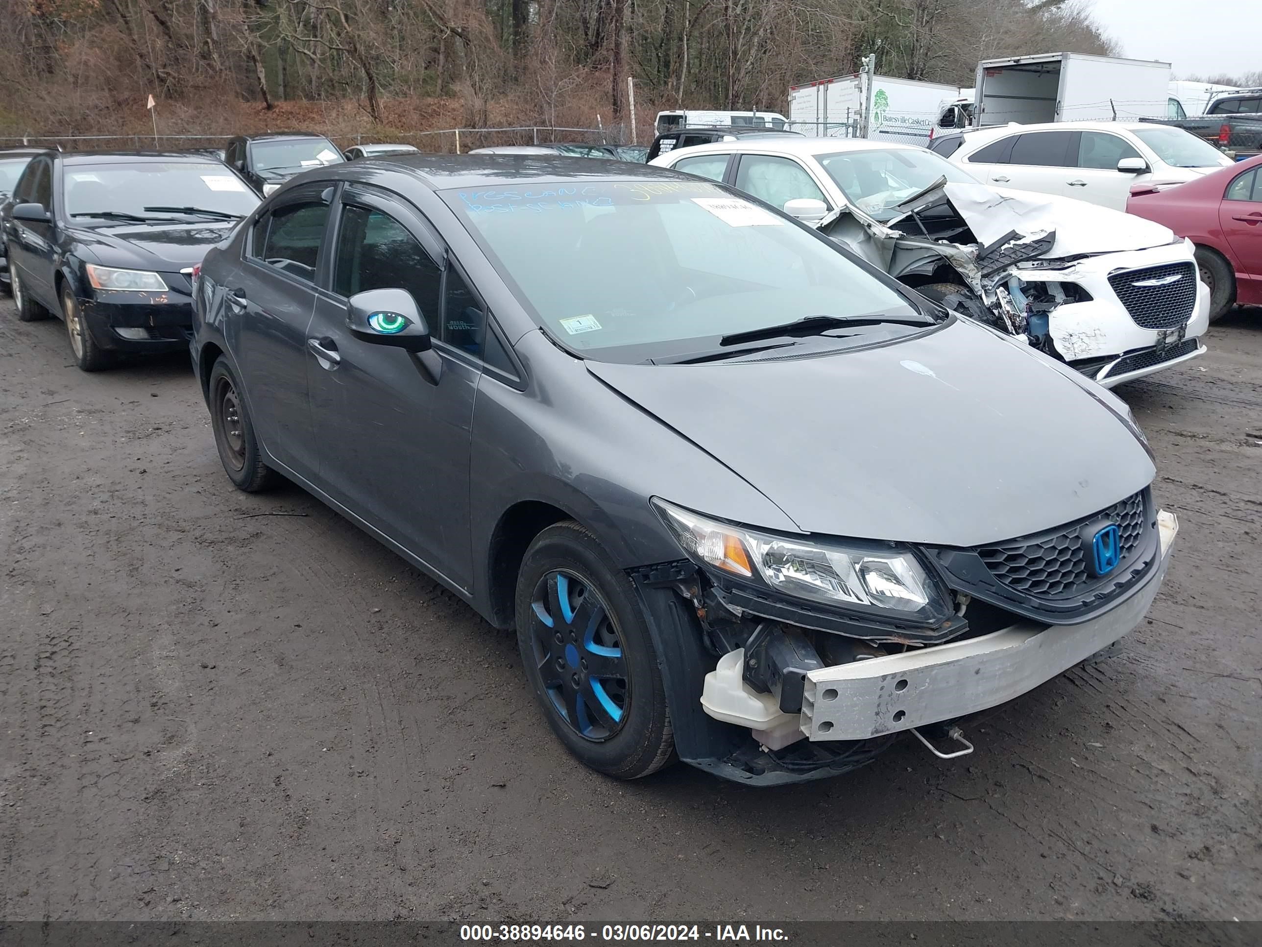 HONDA CIVIC 2013 2hgfb2f51dh603173