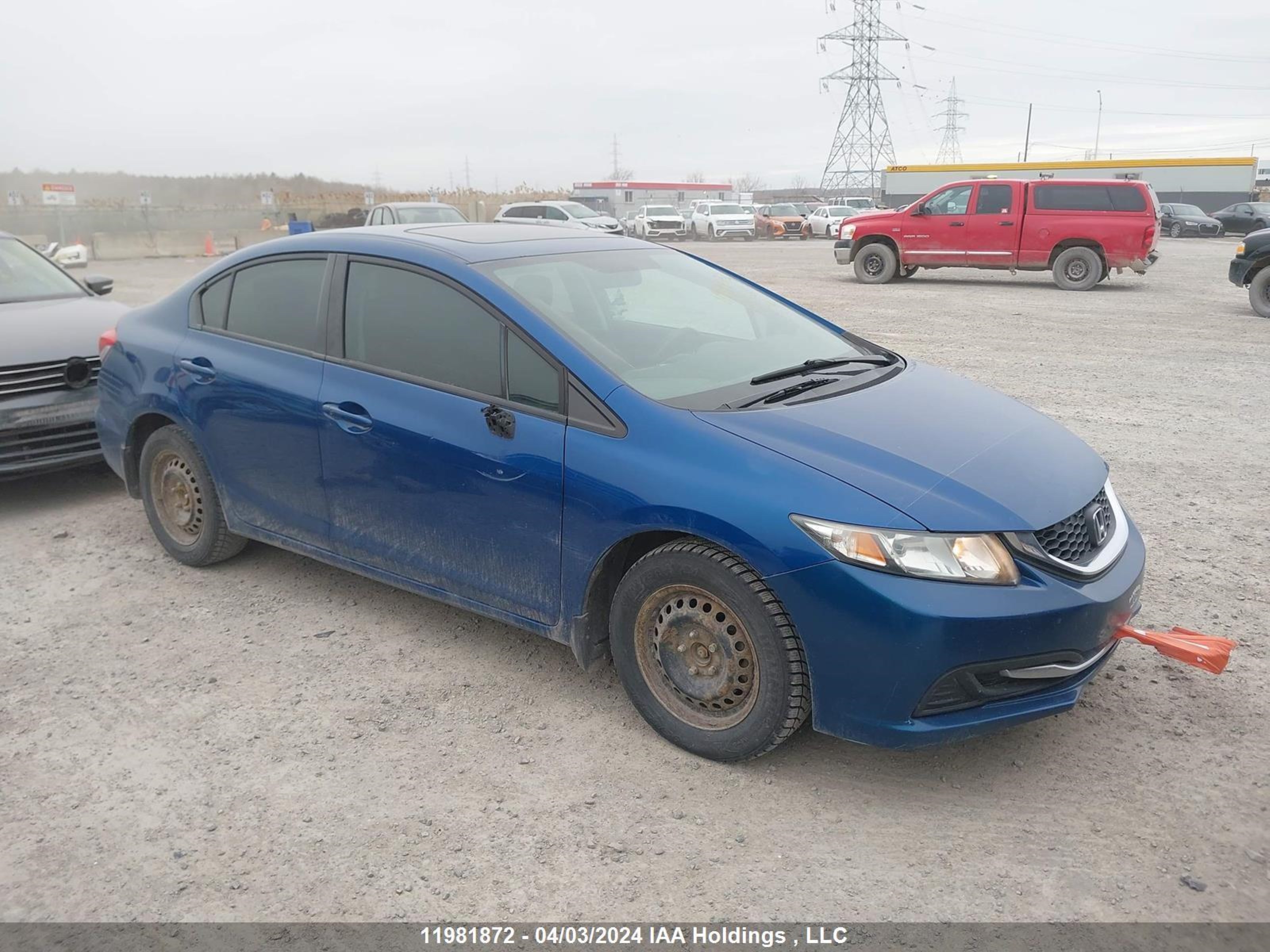 HONDA CIVIC 2014 2hgfb2f51eh036366