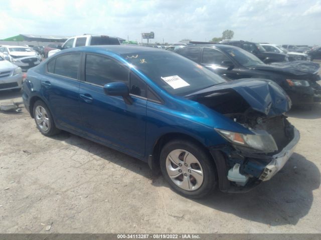 HONDA CIVIC SEDAN 2014 2hgfb2f51eh513426