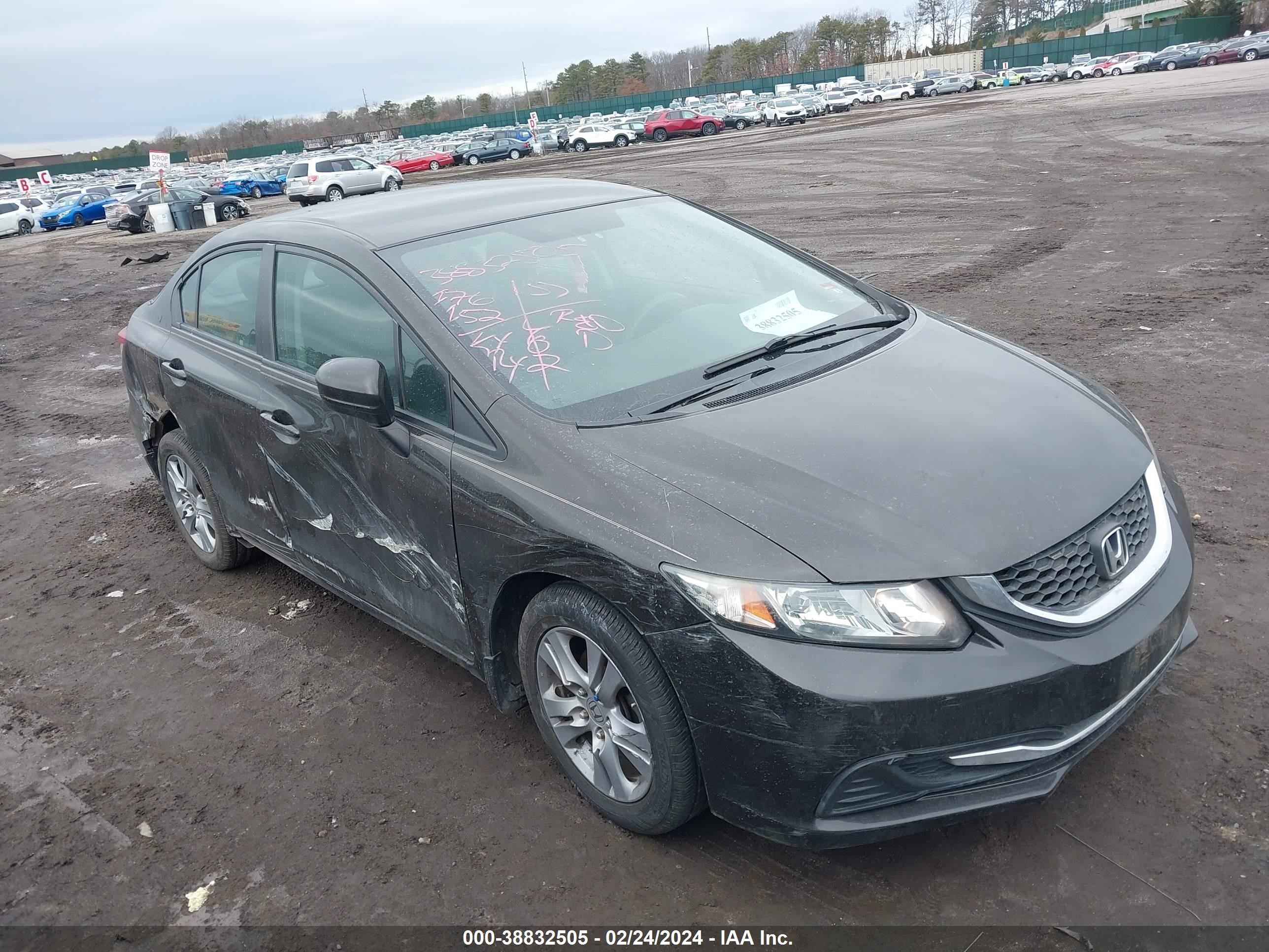 HONDA CIVIC 2014 2hgfb2f51eh533787