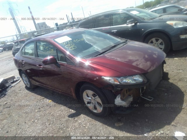 HONDA CIVIC SEDAN 2014 2hgfb2f51eh540397