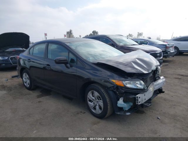 HONDA CIVIC 2014 2hgfb2f51eh542263