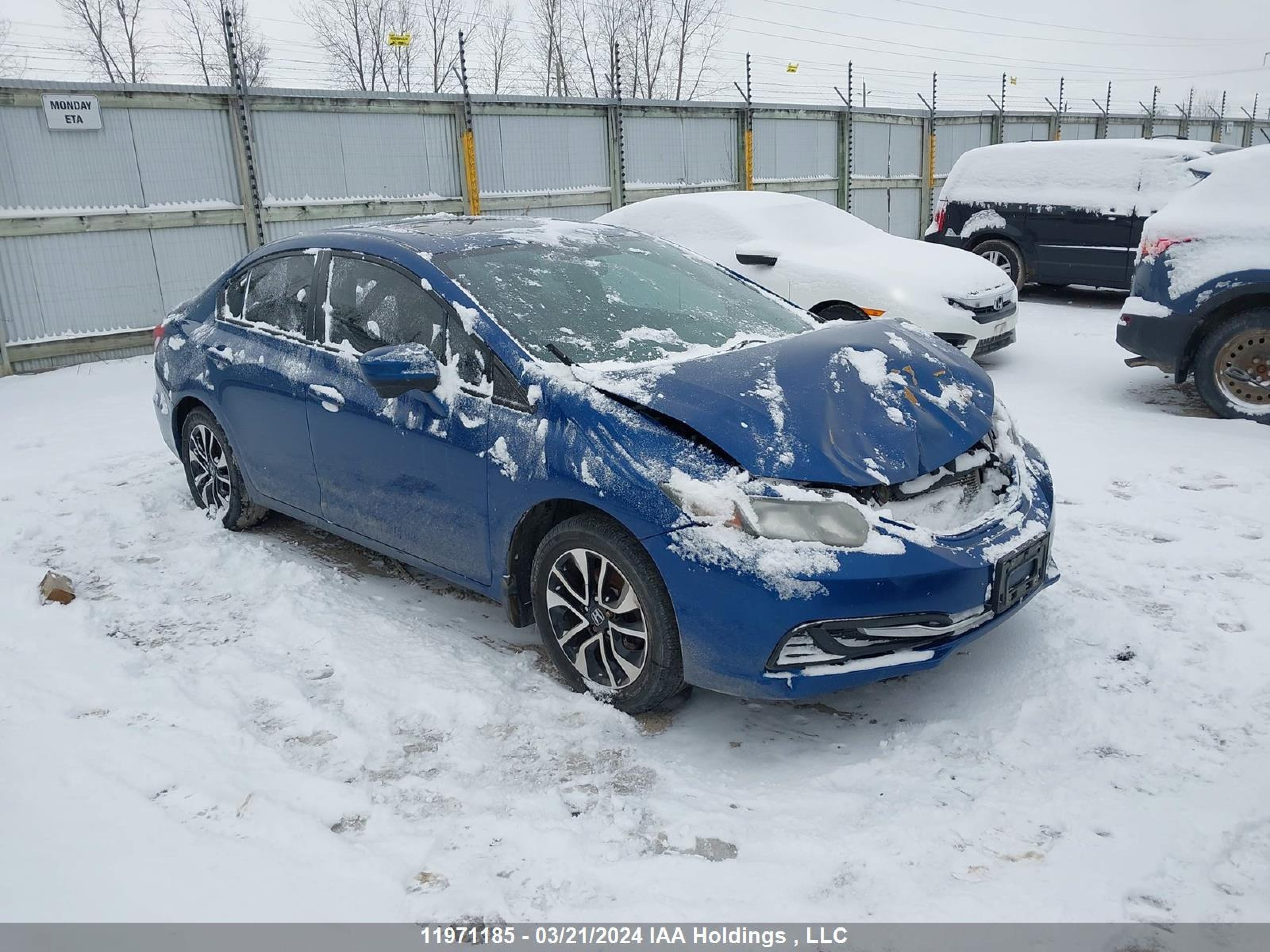 HONDA CIVIC 2015 2hgfb2f51fh001022