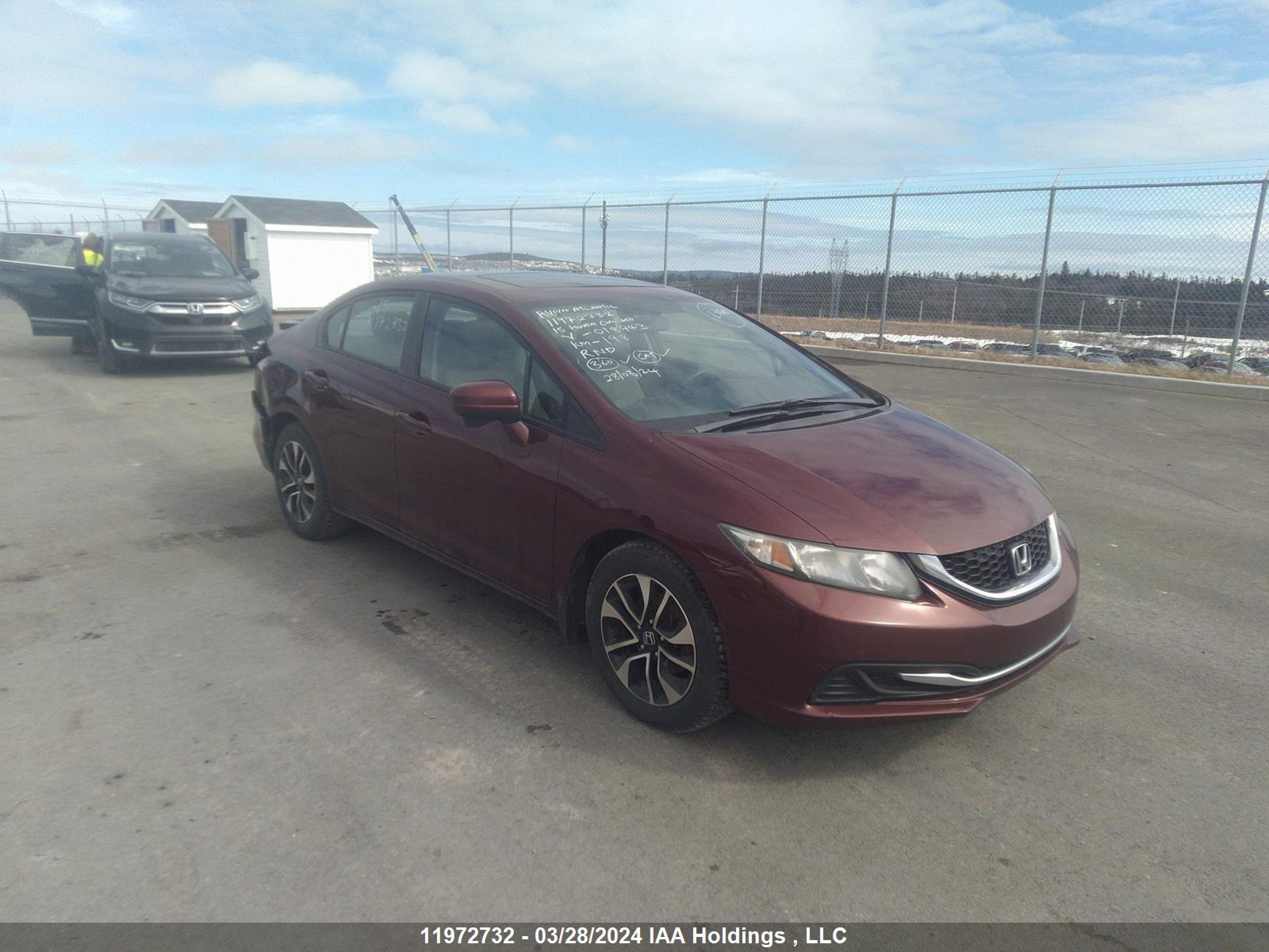 HONDA CIVIC 2015 2hgfb2f51fh018743