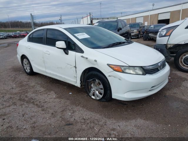 HONDA CIVIC 2012 2hgfb2f52ch310395