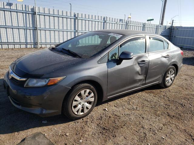 HONDA CIVIC LX 2012 2hgfb2f52ch332509