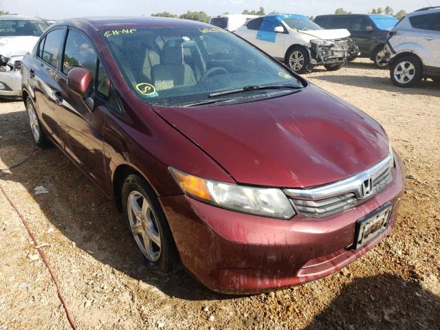 HONDA CIVIC LX 2012 2hgfb2f52ch510600