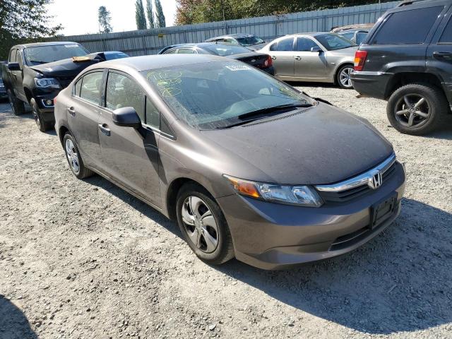 HONDA CIVIC LX 2012 2hgfb2f52ch517305