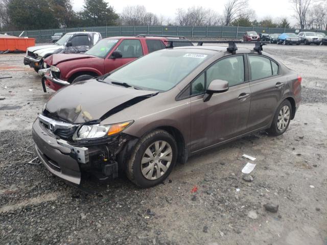 HONDA CIVIC LX 2012 2hgfb2f52ch528871